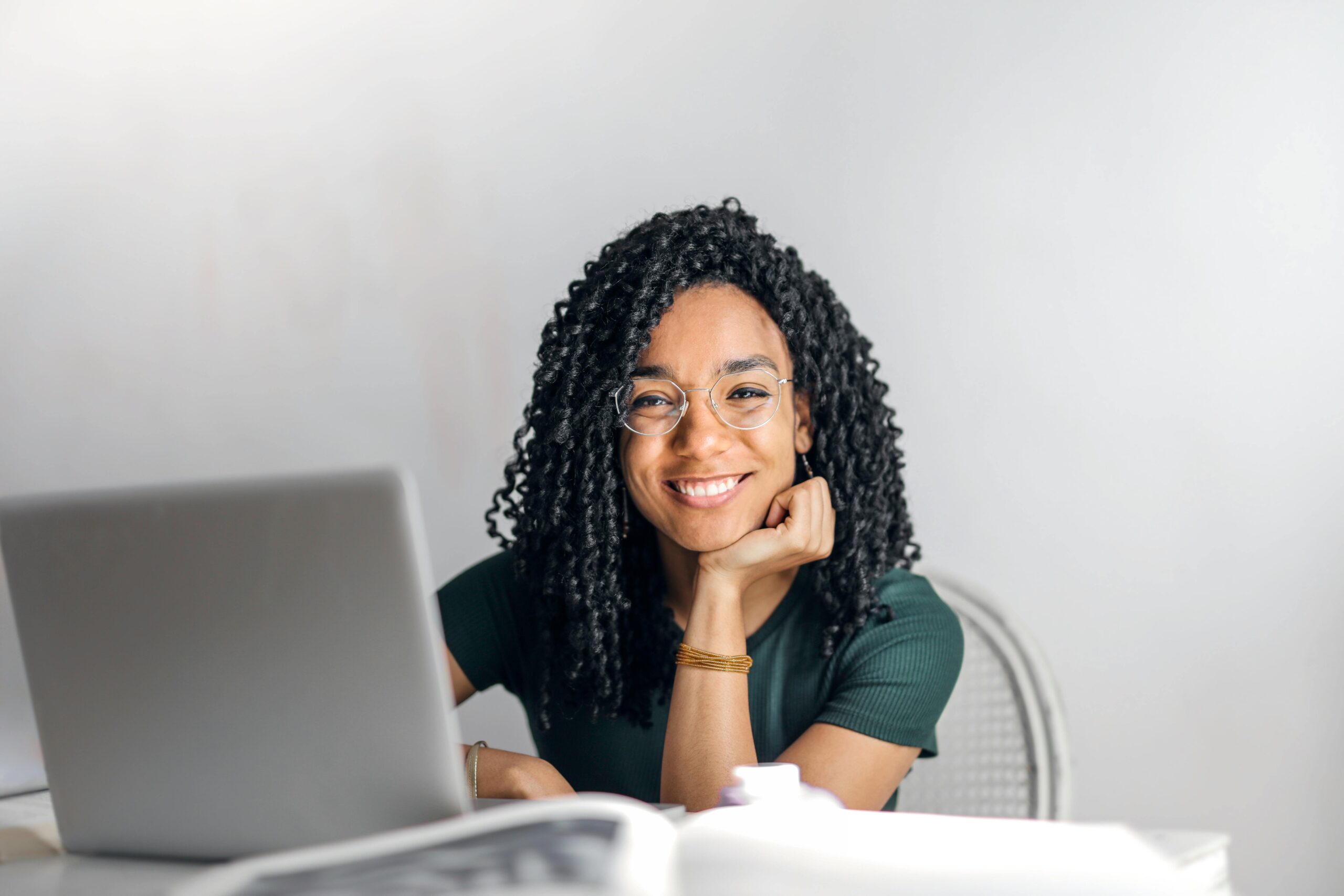 successful young professional in direct marketing